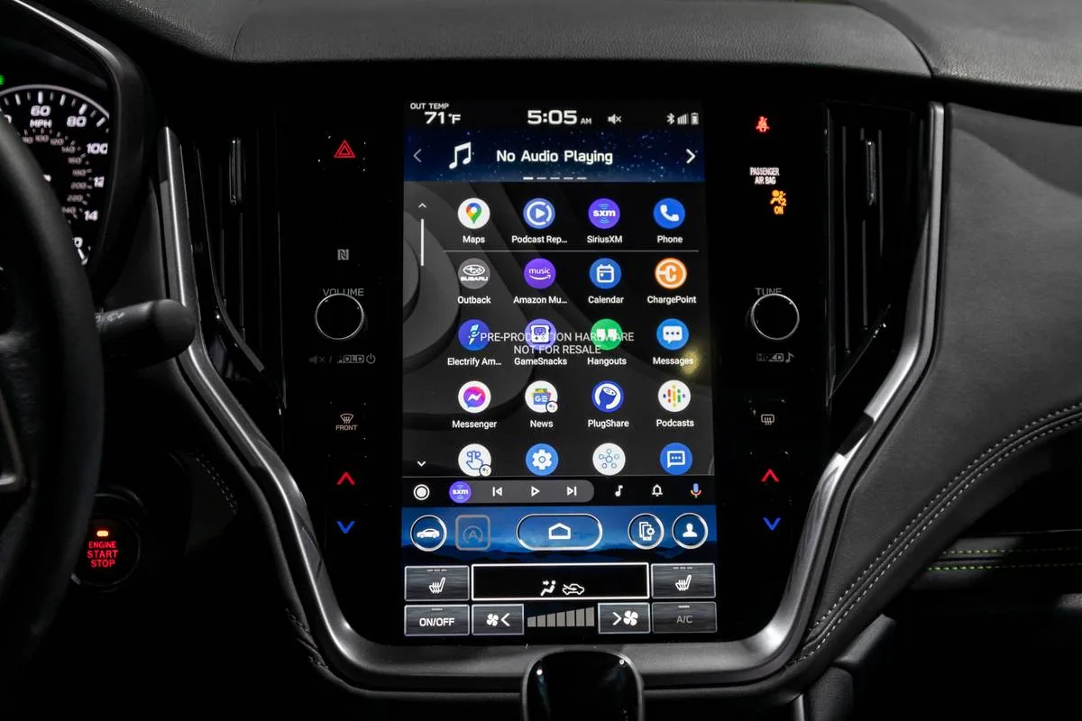 Subaru Outback Bluetooth problem