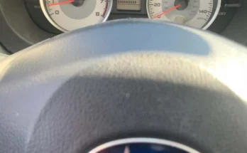 Subaru Outback tire pressure light