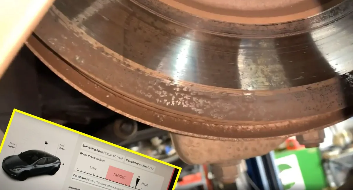 Tesla Model 3 brake problem