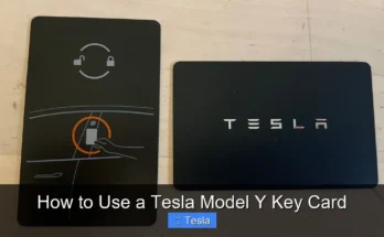 Tesla Model Y key card problem