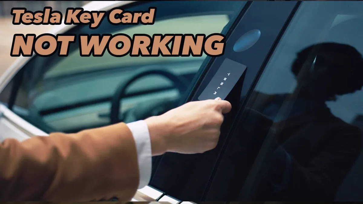 Tesla NFC Key Card