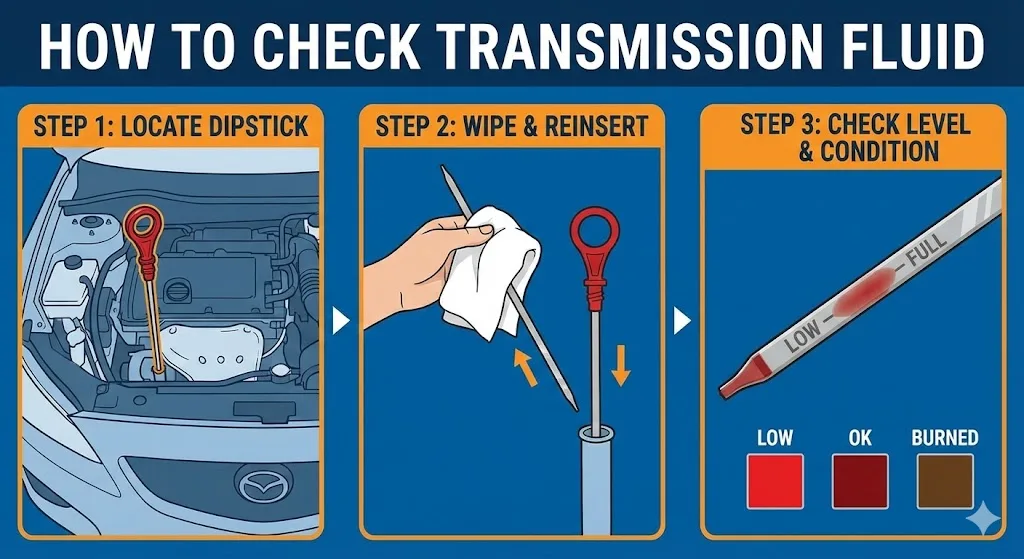 transmission fluid check