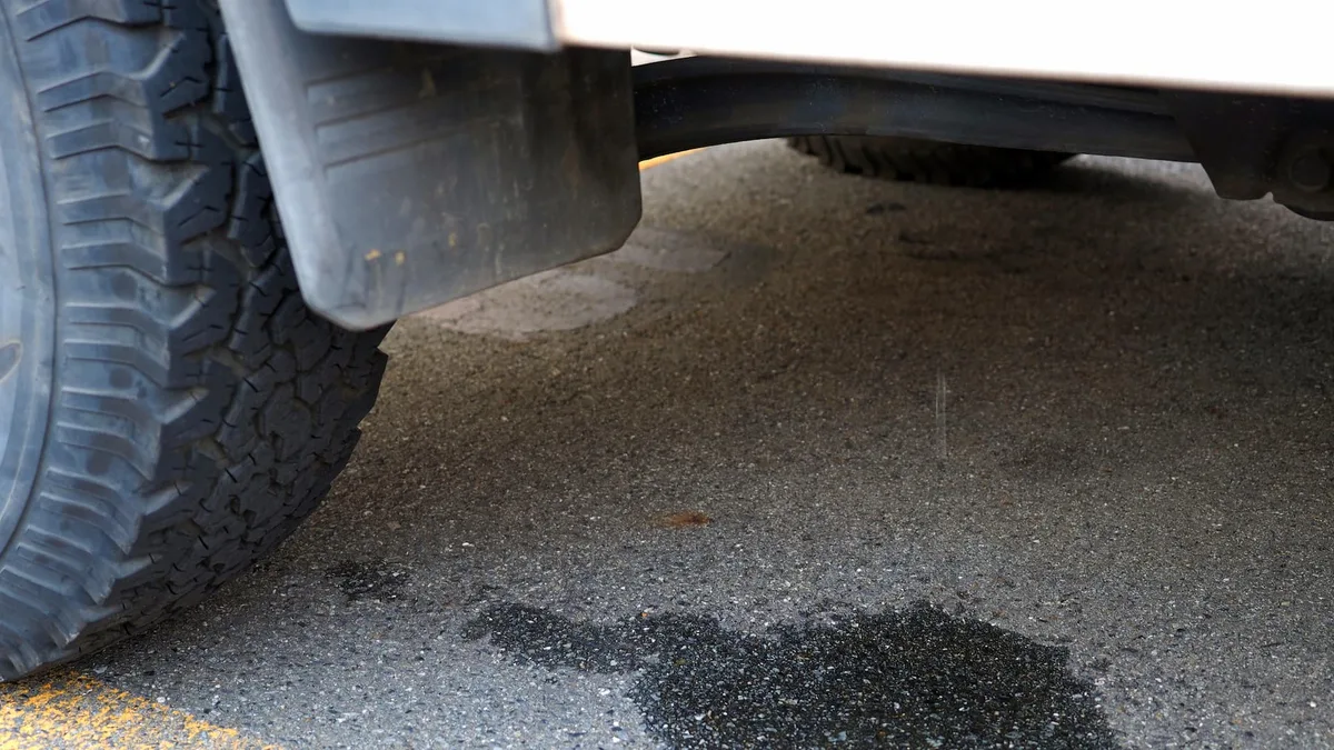 Volkswagen Jetta oil leak