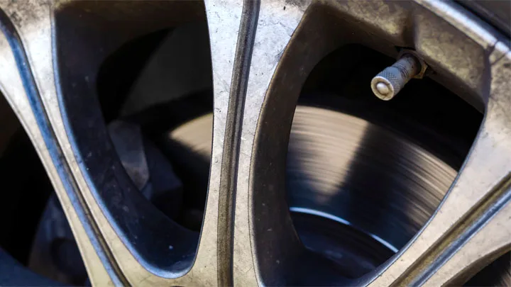 warped brake rotor
