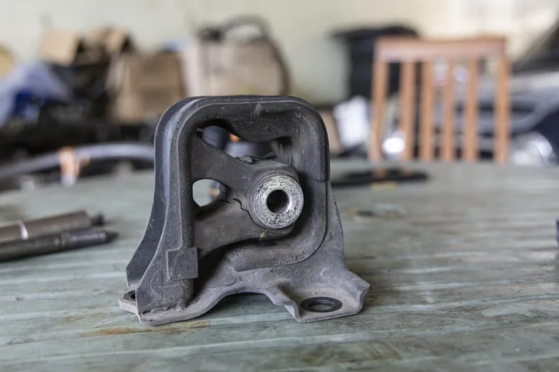 worn engine mount